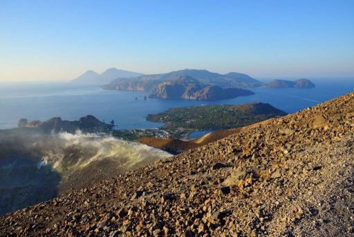 Lipari from Volcano