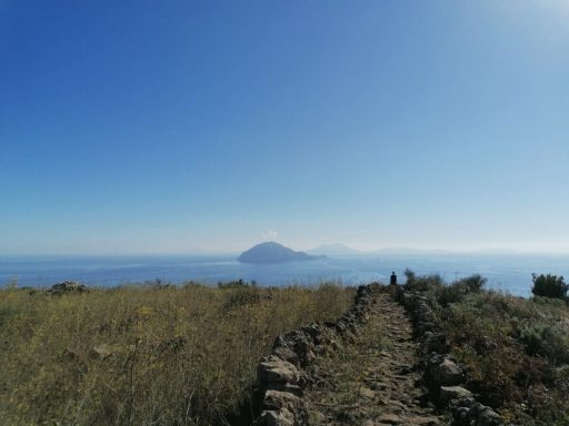 Alicudi, view of Filicudi